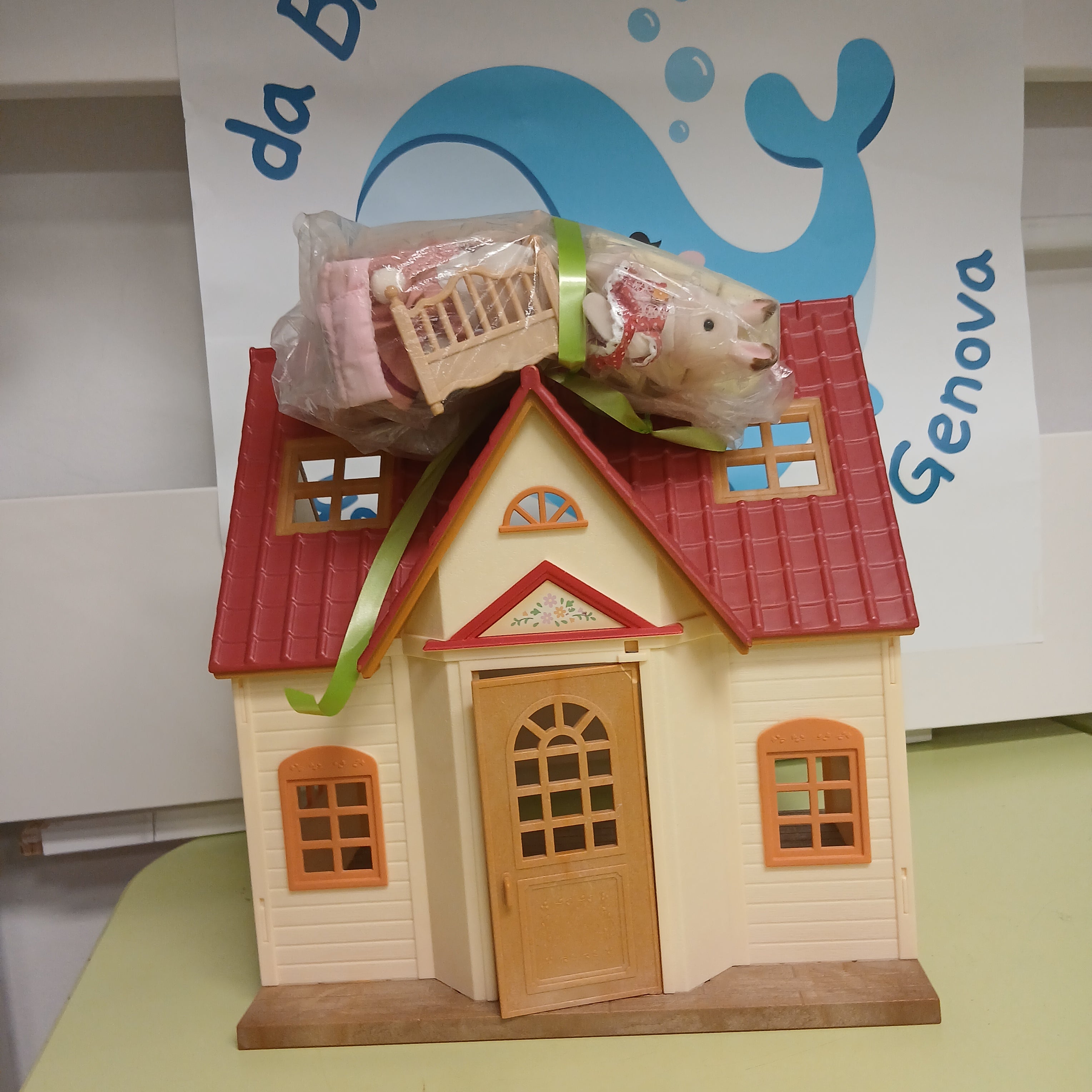 Casetta Sylvanian Family Con Accessori E Personaggi