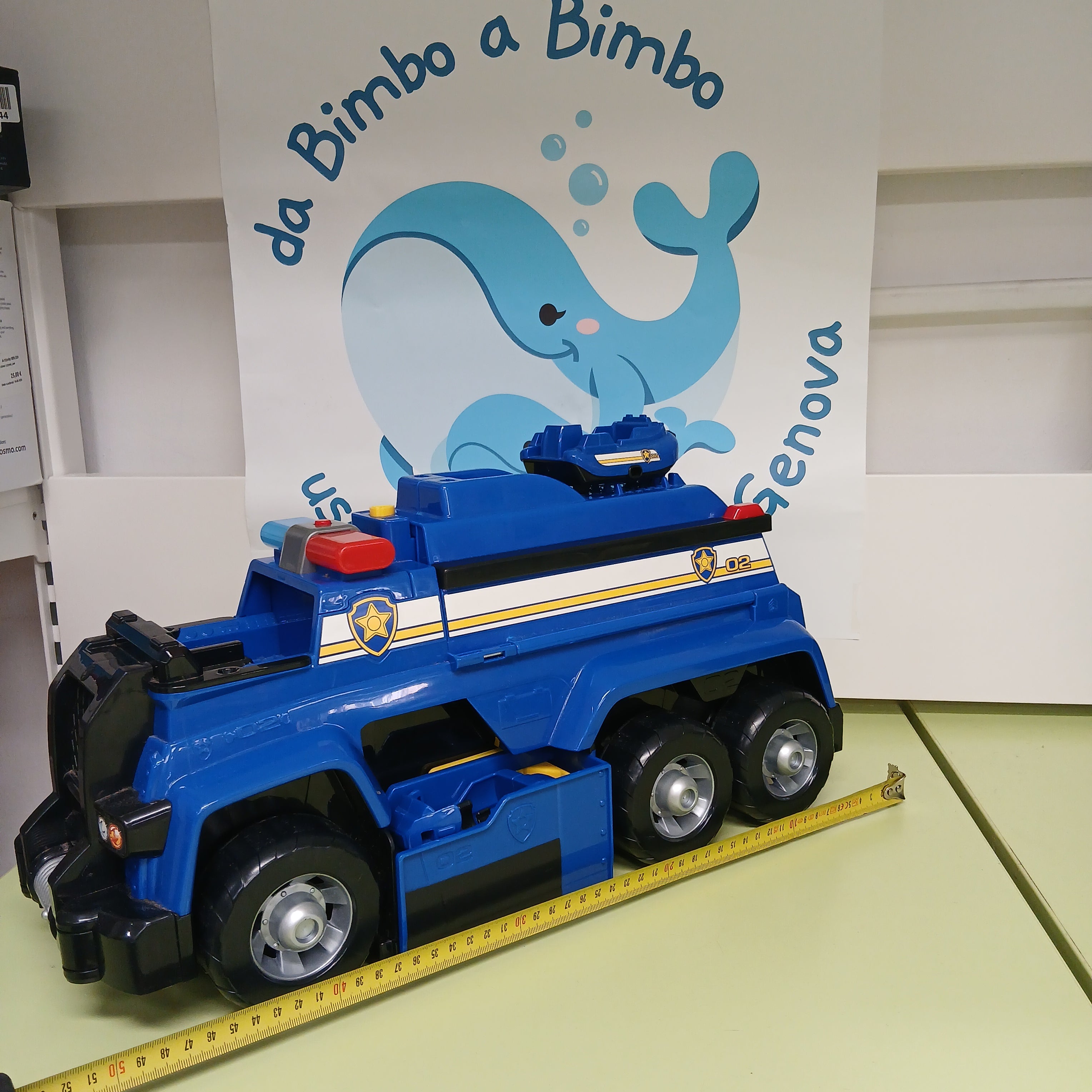 Gioco Mega Camion Pawpatrol Chese No Luci Suoni No Cannone