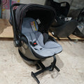 Ovetto Kiddy Nero Gri Con Base Isofix