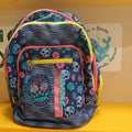 Zaino Seven Blu Fuxia Teschi