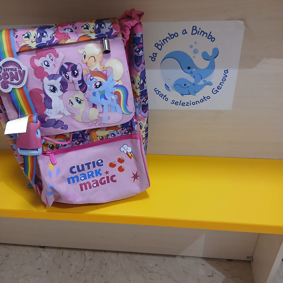 Zaino Scuola Fucsia Dis Little Pony