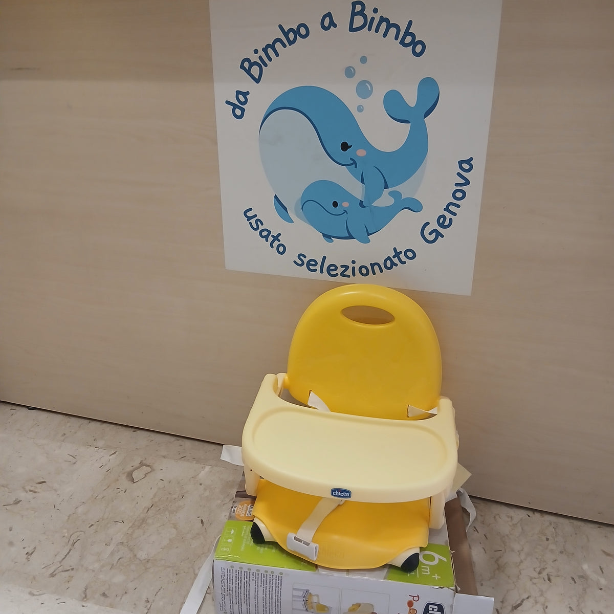 Rialzo Sedia Giallo Polet Chicco
