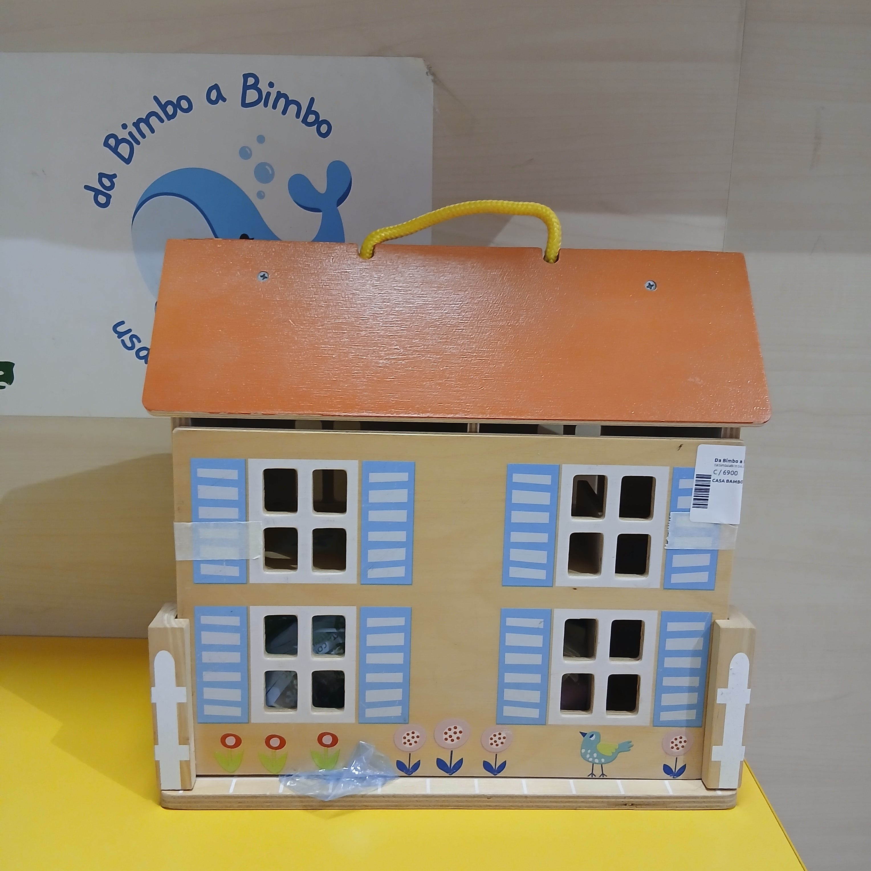 Casa Bambole Legno+accessori