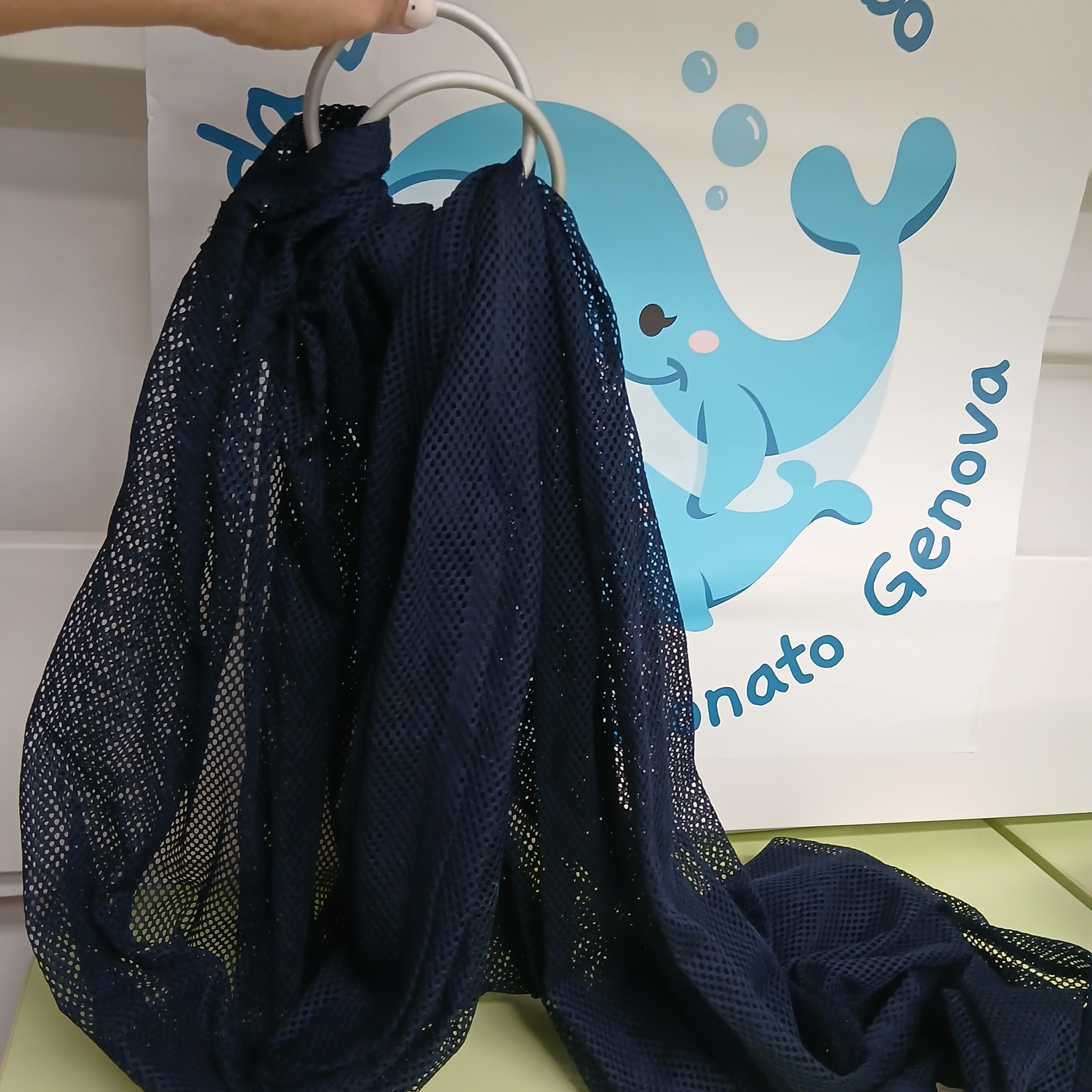 Fascia Rete Anelli Blu