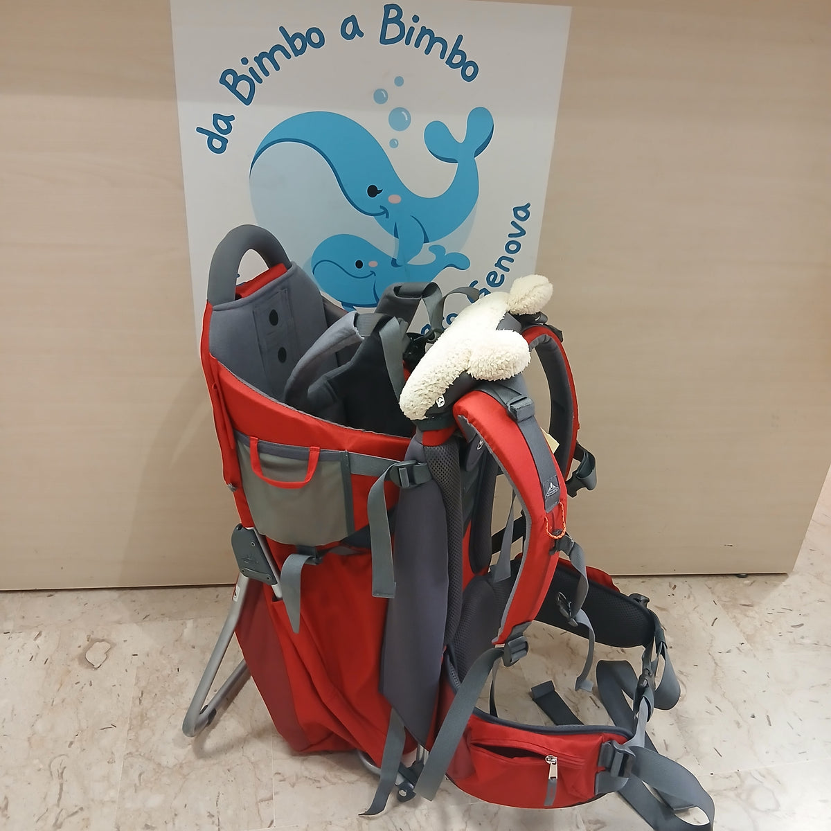 Zaino Trakking Rosso Vaude Ross  No Tettuccio