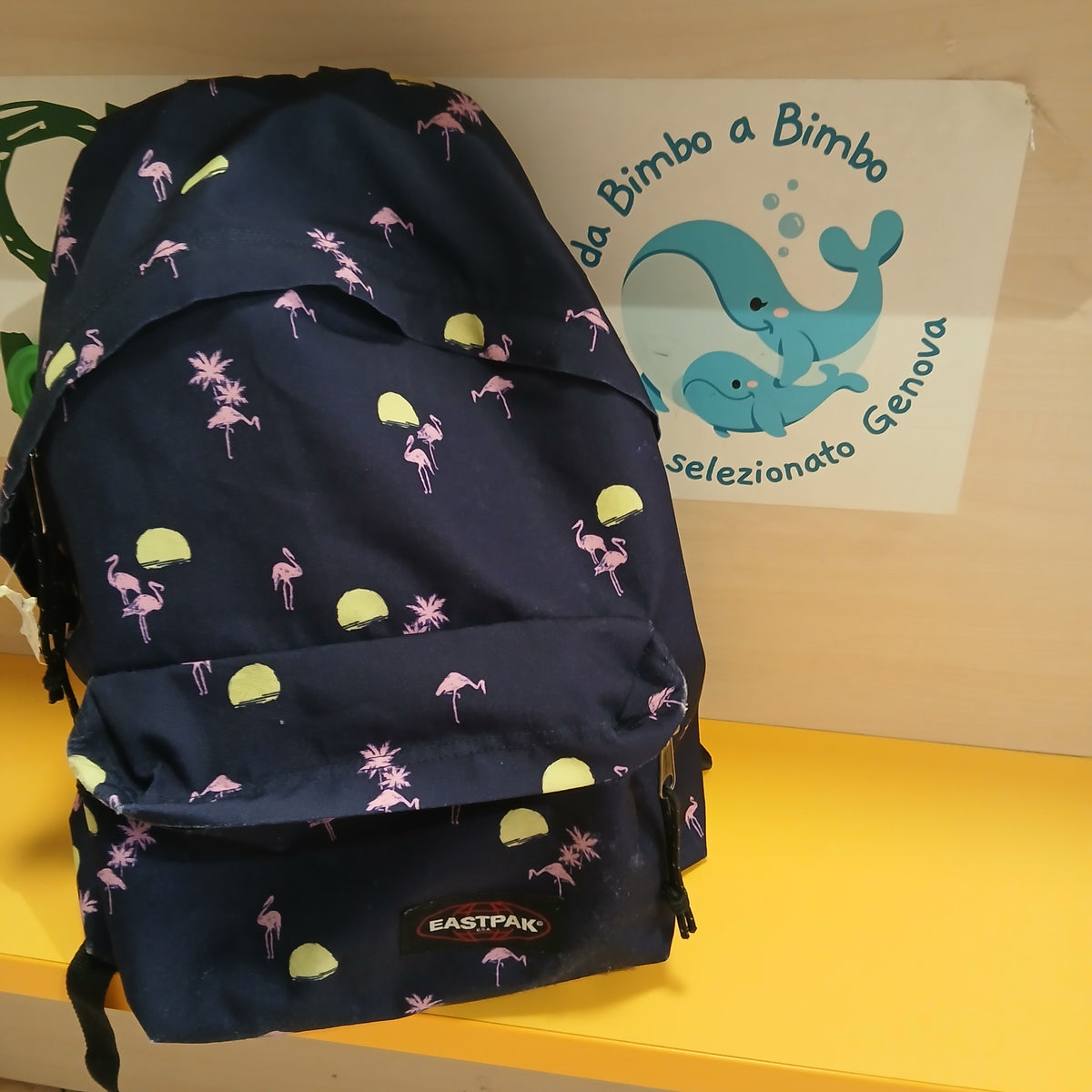 Zaino Eastpack Blu Fenicotteri