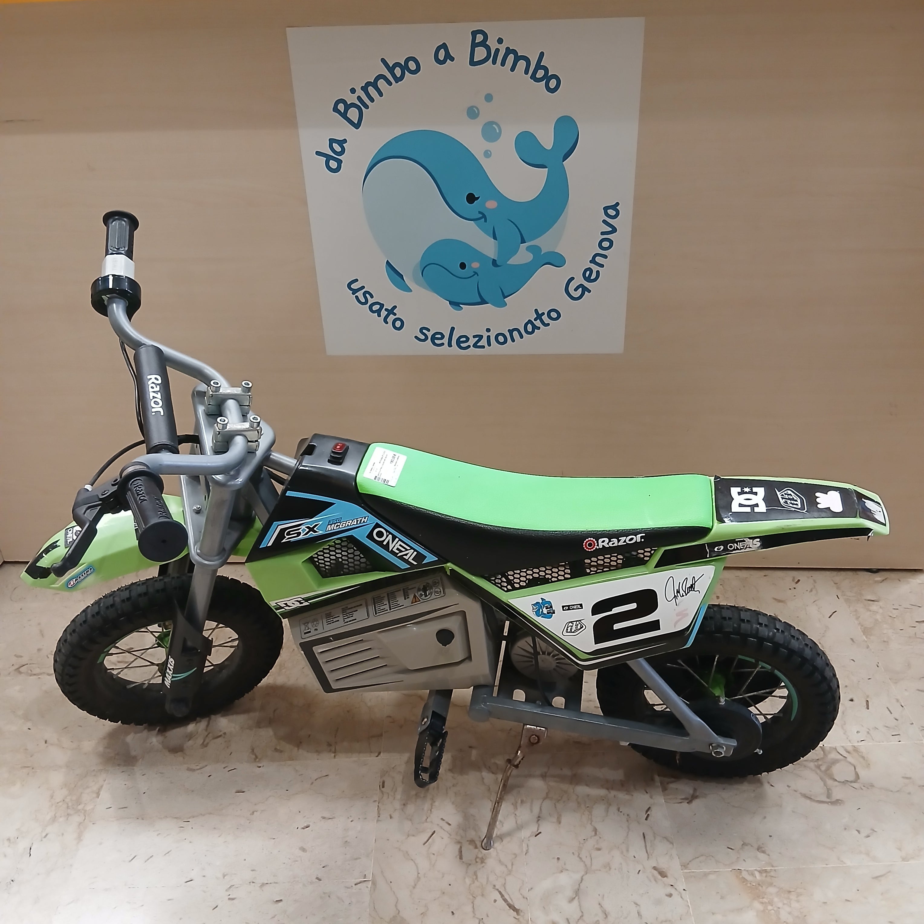 Moto Elettrica Razor Dirt Rocket Sx350