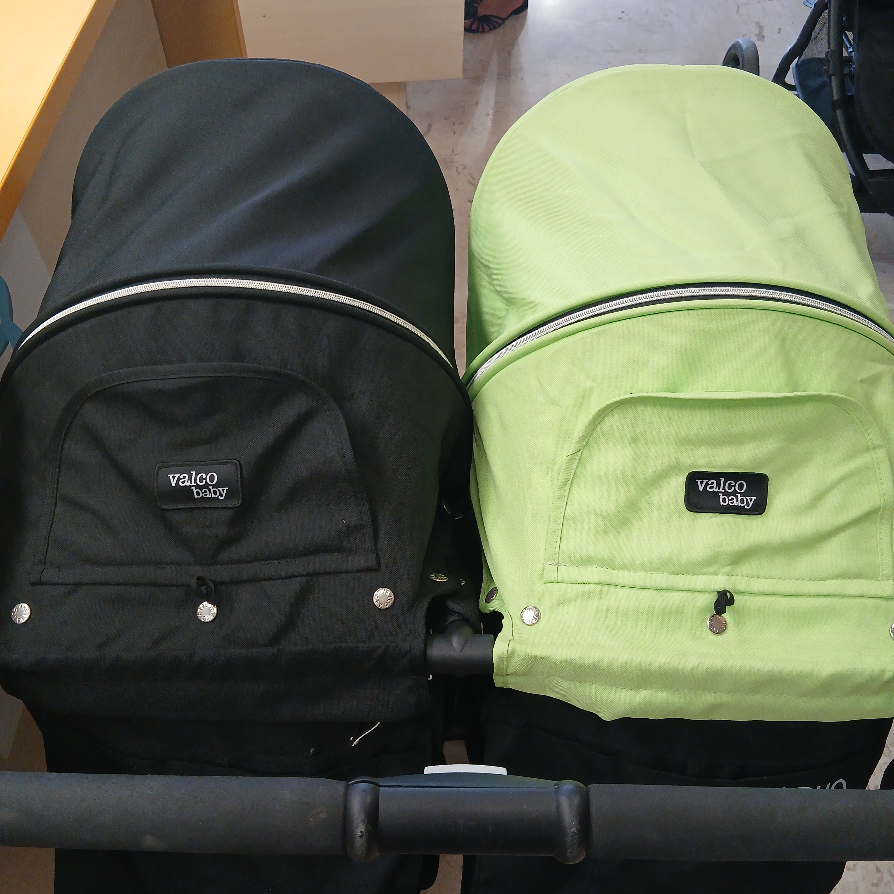 Gemellare Valco Baby Nero Verde