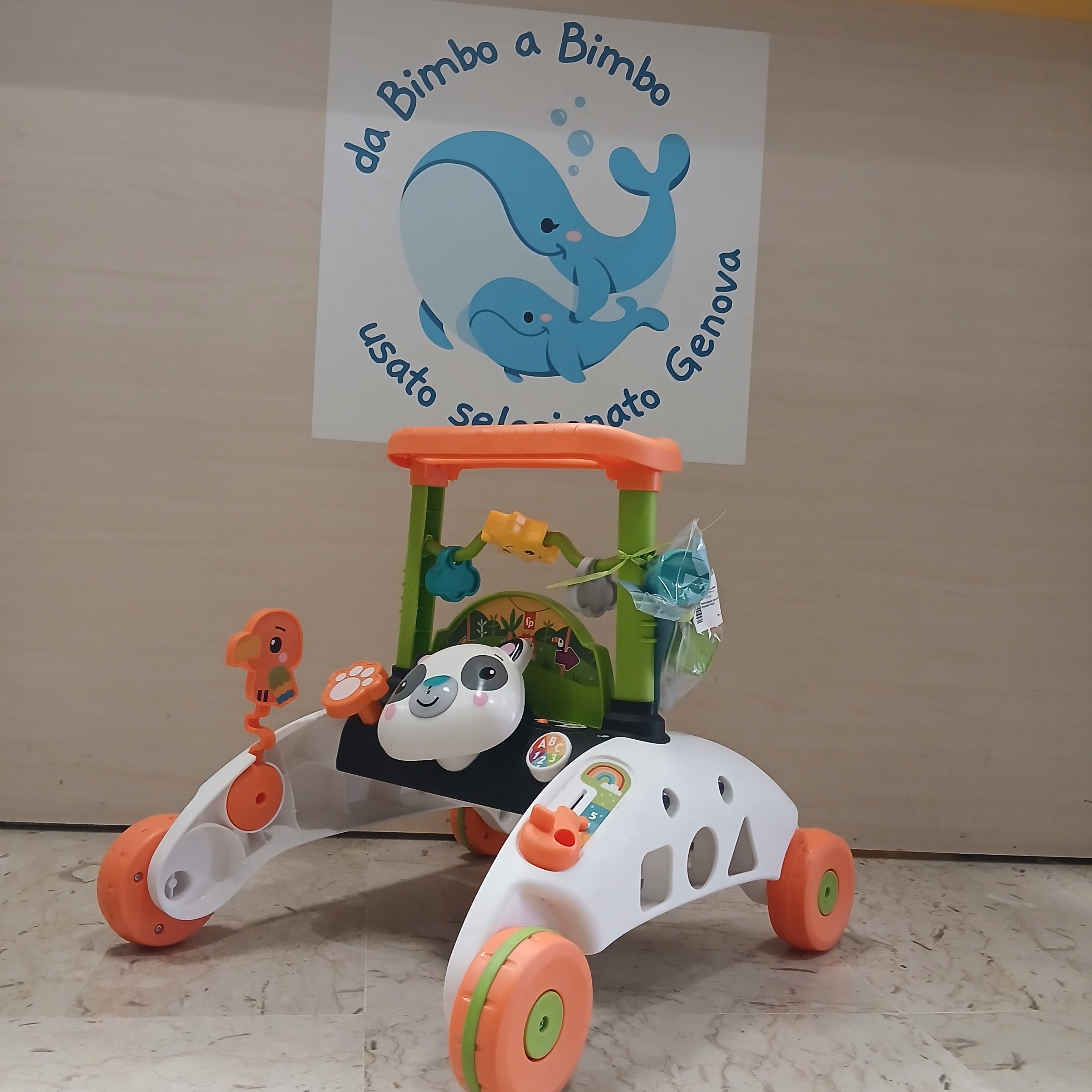 Primipassi Bia Aranc Nero Suoni Fisher Price