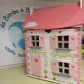 Gioco Casa Legno Janod Rosa+accessori E Famiglia
