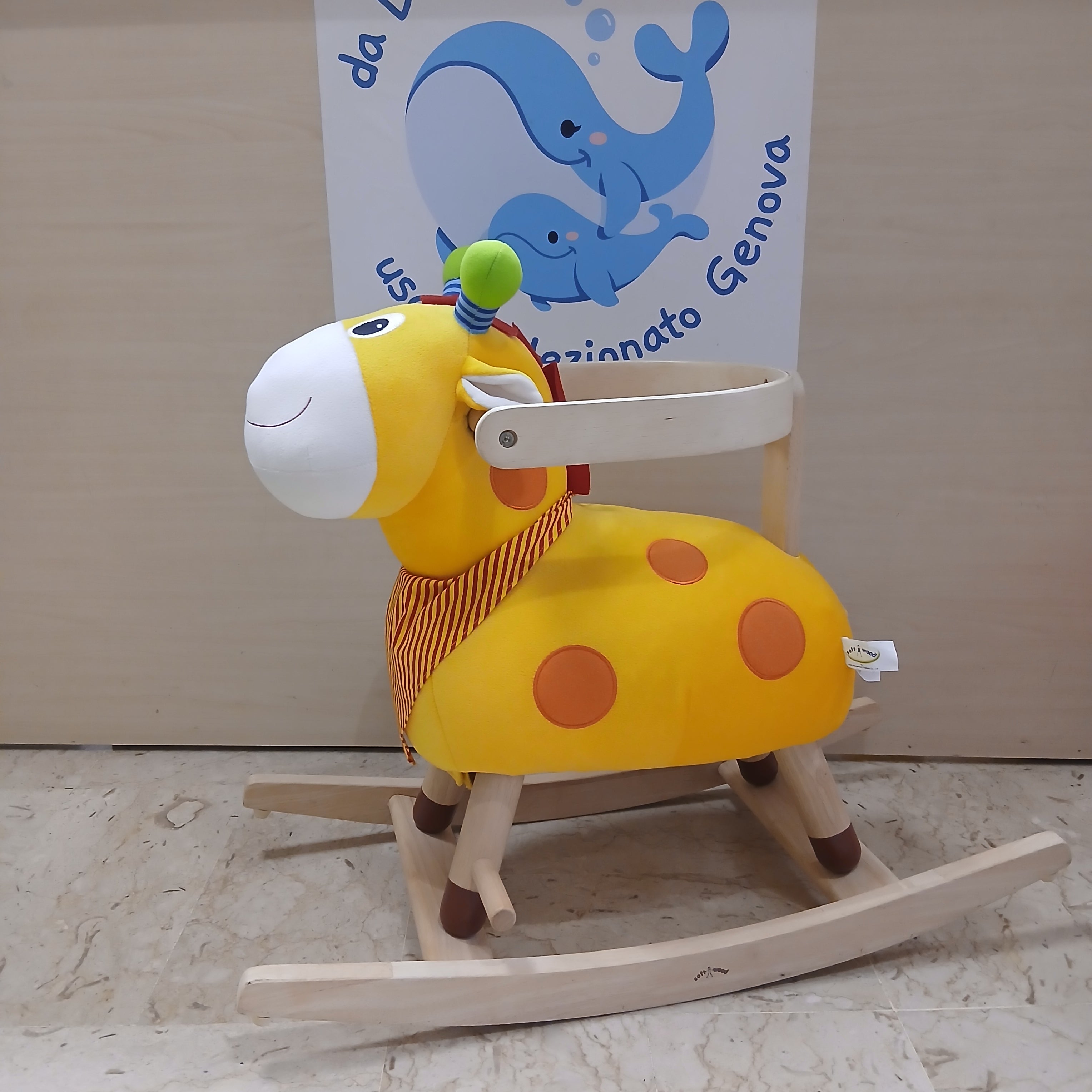 Dondolino Peluches Giraffa