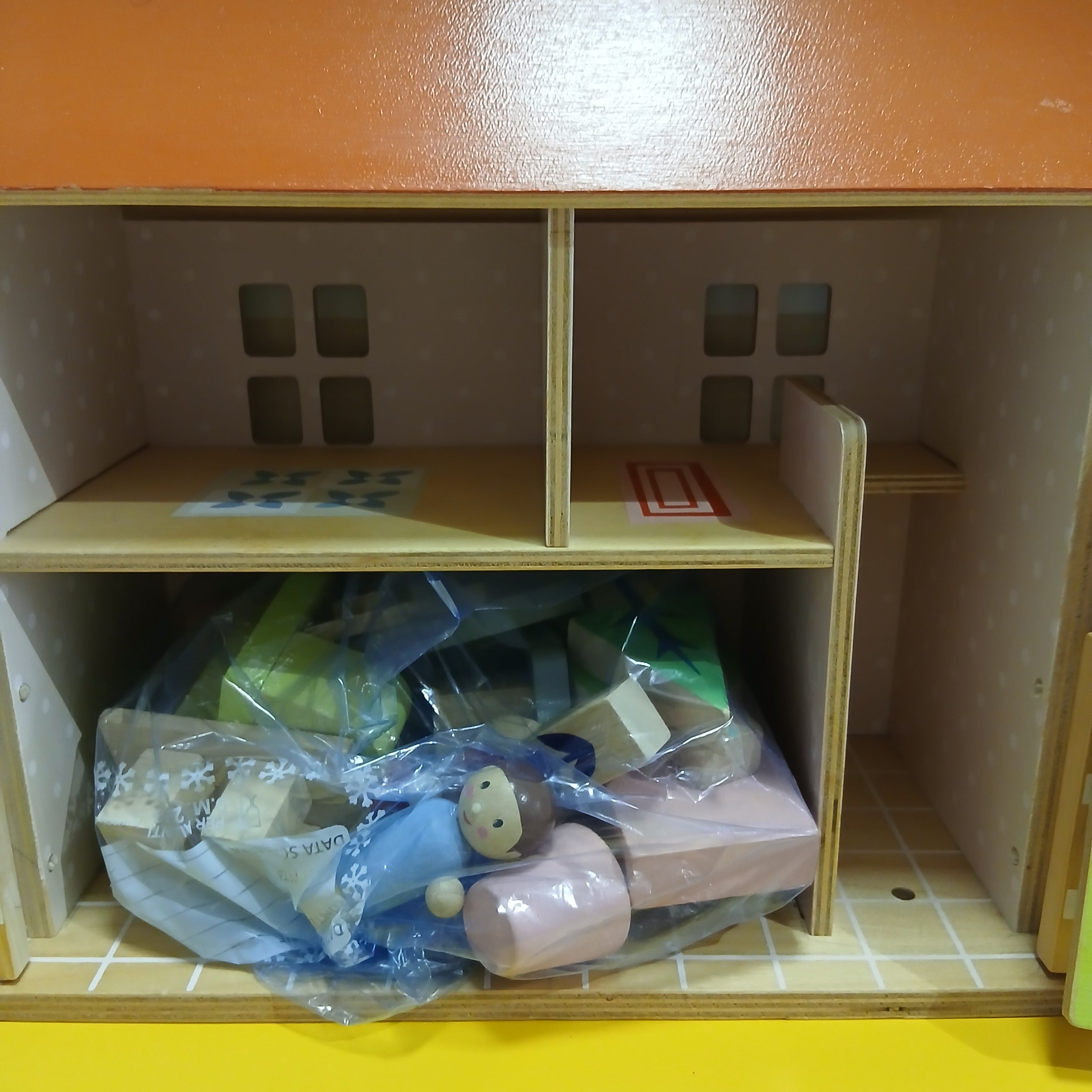 Casa Bambole Legno+accessori