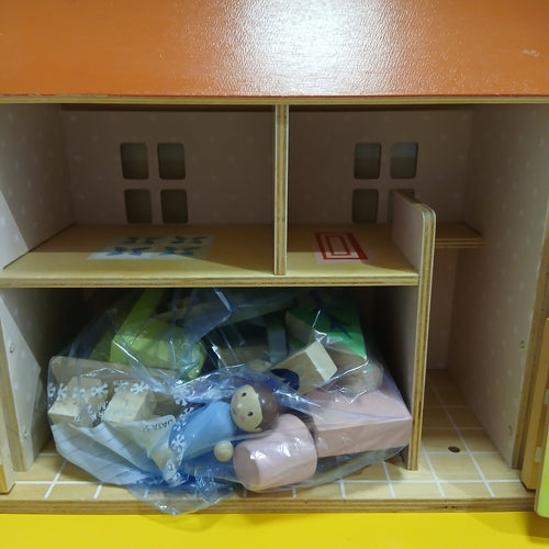 Casa Bambole Legno+accessori