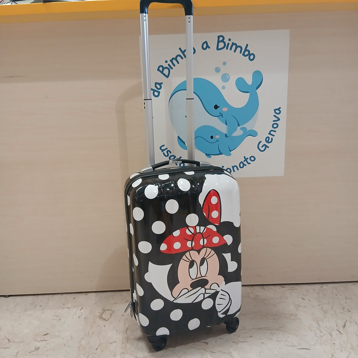 Trolley Minnie Bianco Nero American Tourister