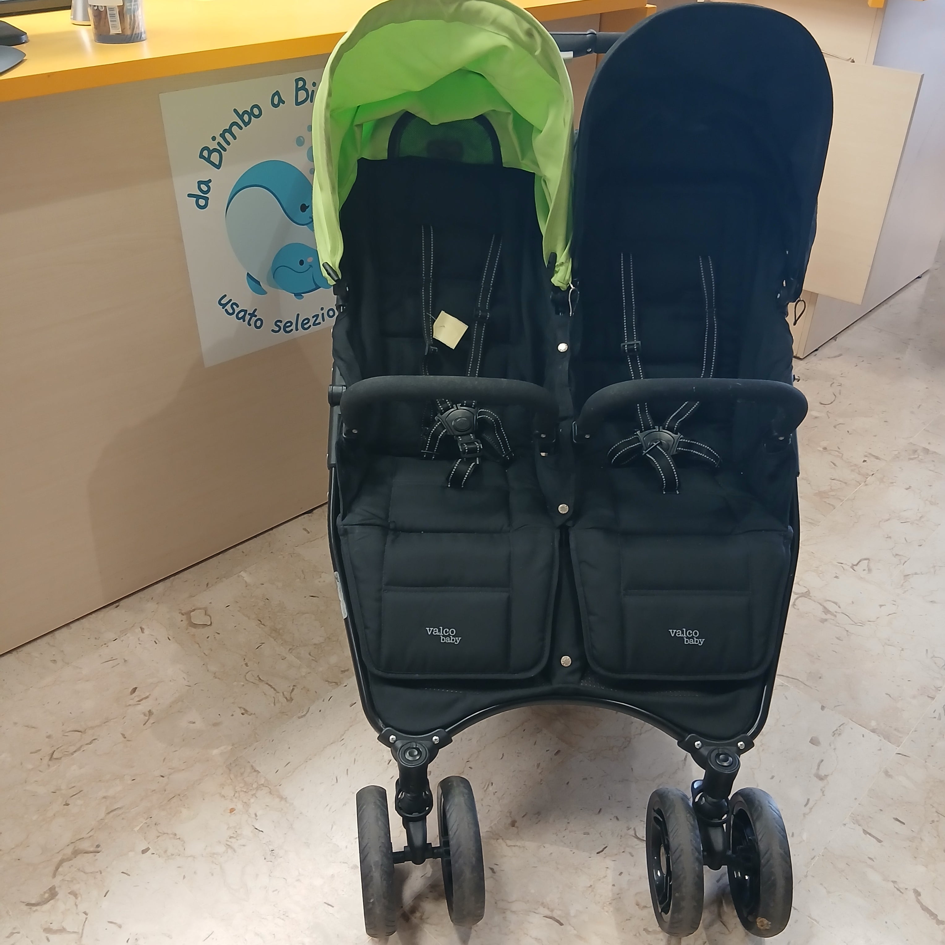 Gemellare Valco Baby Nero Verde