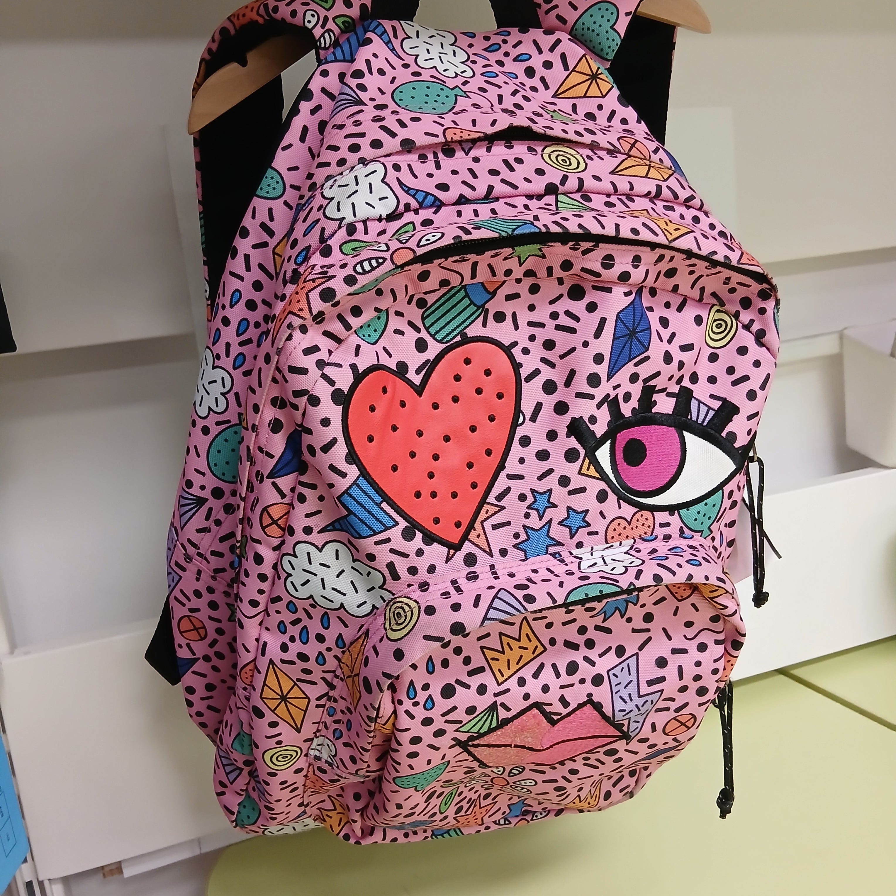 Zaino Scuola Rosa Dis Invicta