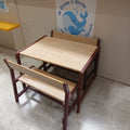 Tavolino+2 Panche Ikea Legno