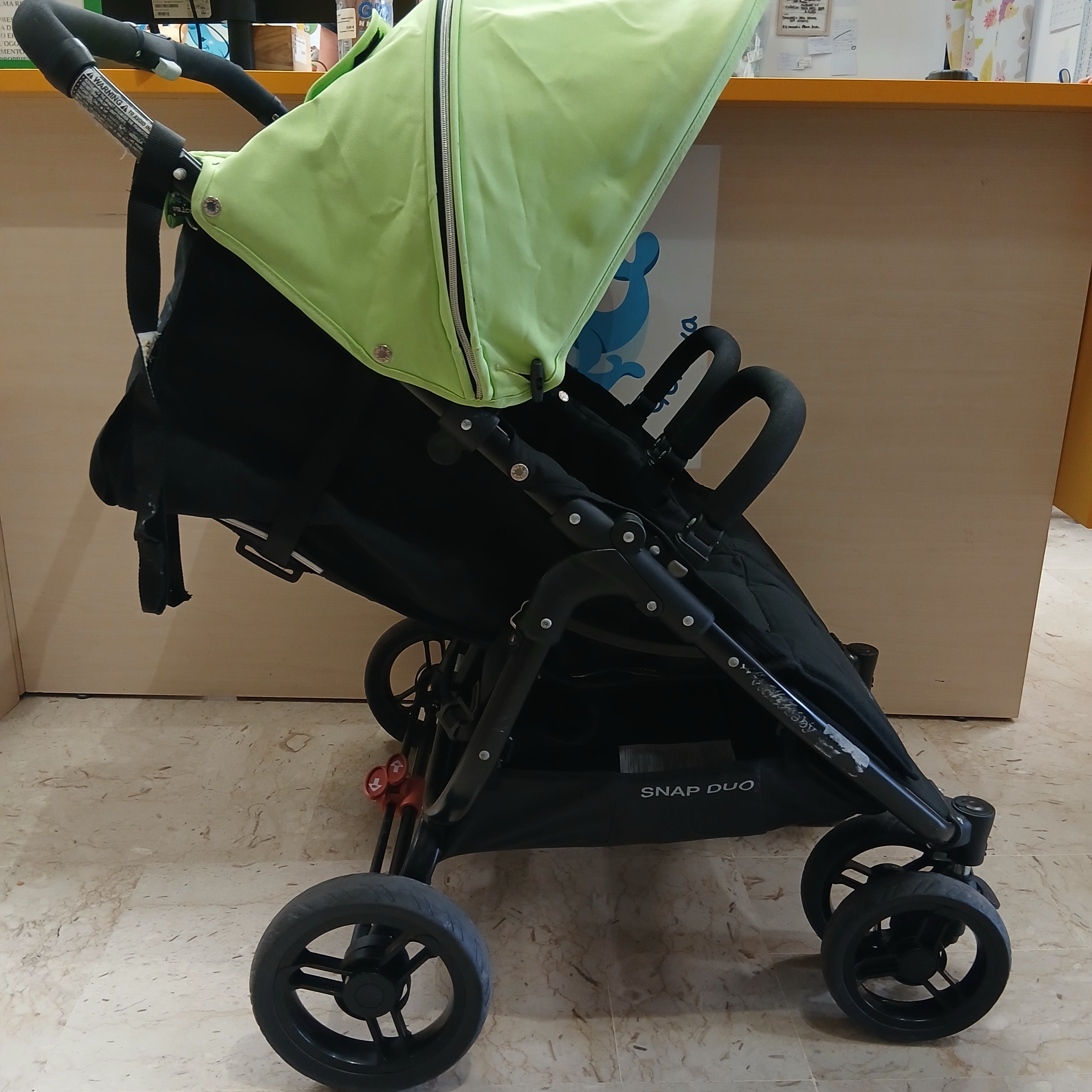 Gemellare Valco Baby Nero Verde