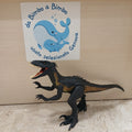 Dinosauro Nero Gigante Mangia Macchinine