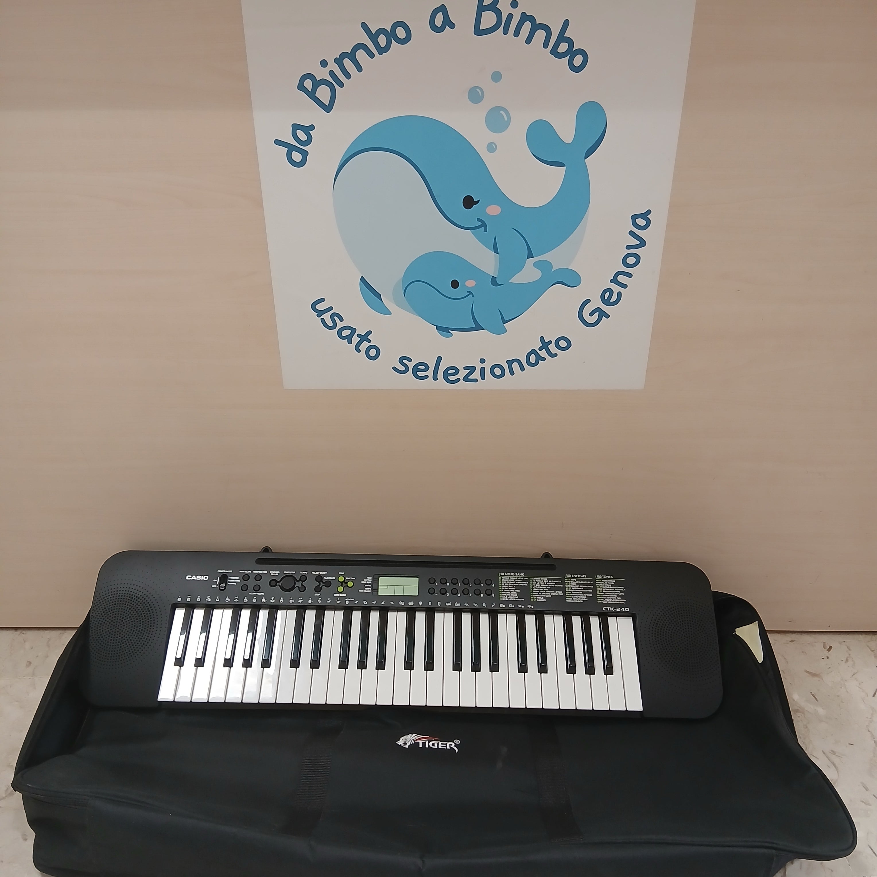 Pianola Casio Con Custodia