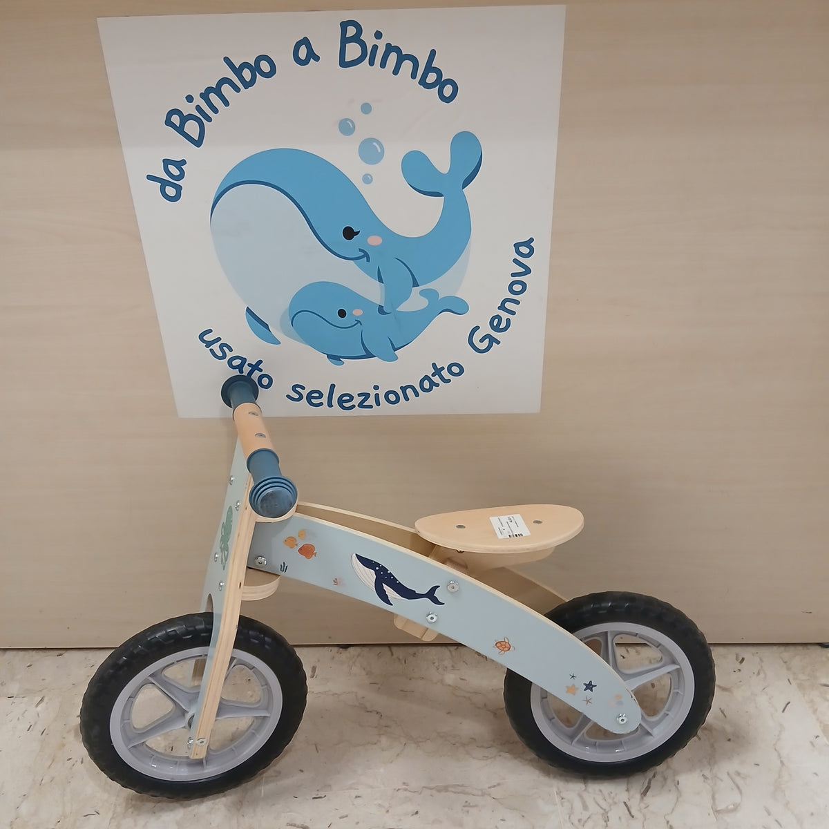 Bici Balance Legno Dis Mare
