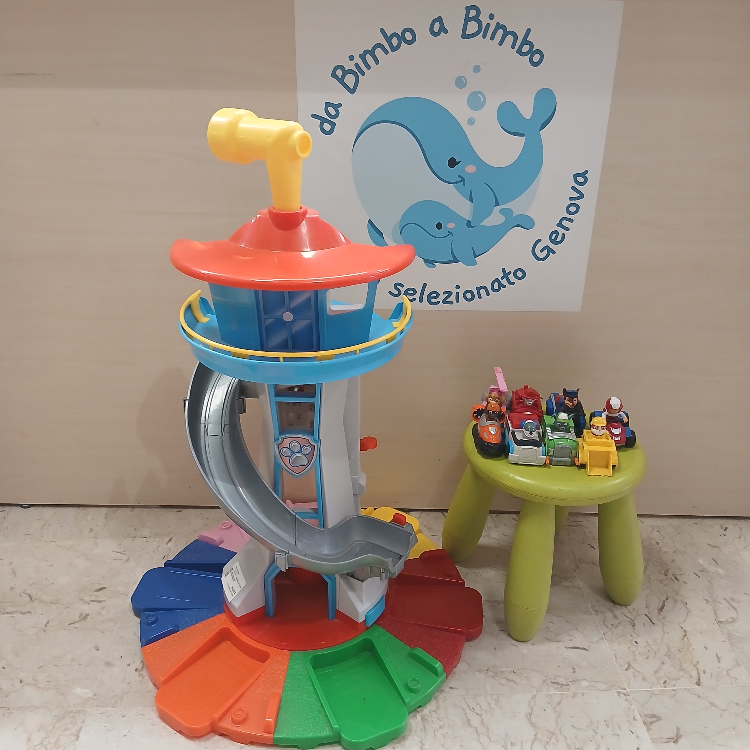 Torre Controllo Paw Patrol+personaggi